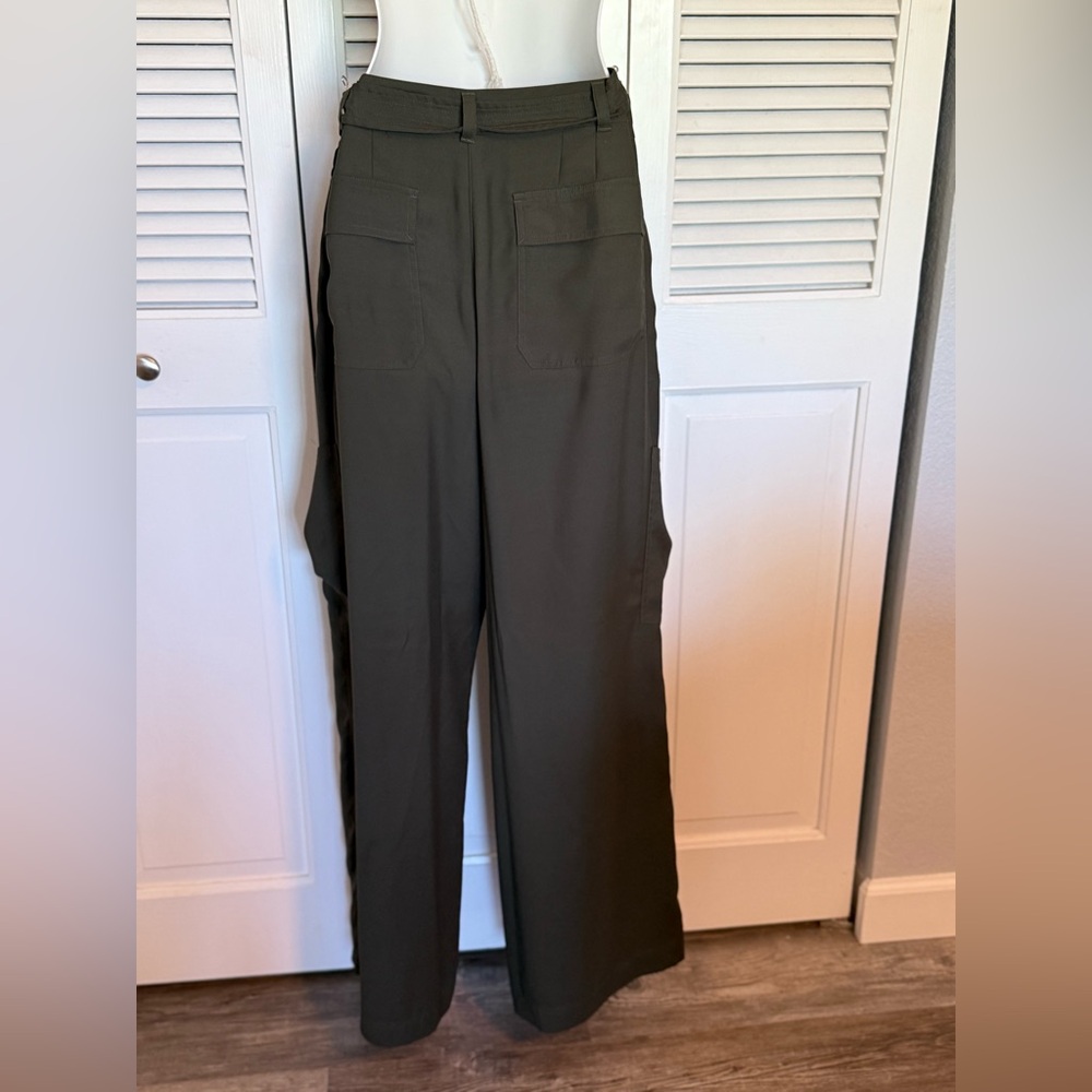 WHBM High-Waist Utility Wide-Leg Pants - Picture 5 of 6